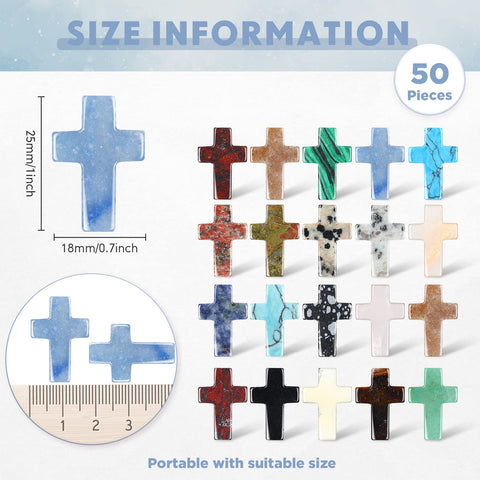 Nuenen Easter cross crystal stones set in vibrant colors for rings, bracelets, and keychains.