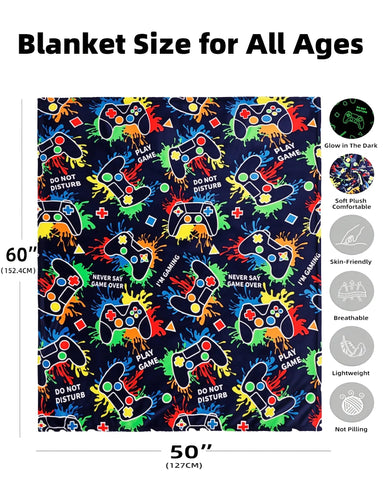 NuKuNsKf 60x50 inch blanket for chairs, couches, and beds.