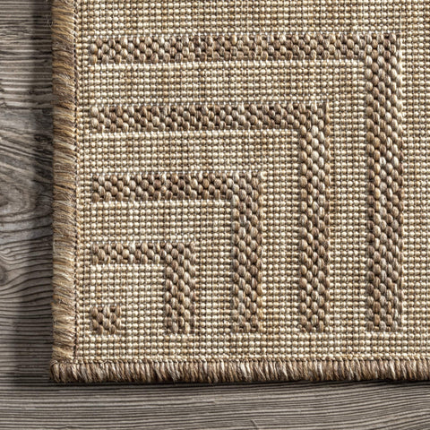 7x9 size fits living rooms, patios, and entryways for flexible styling.