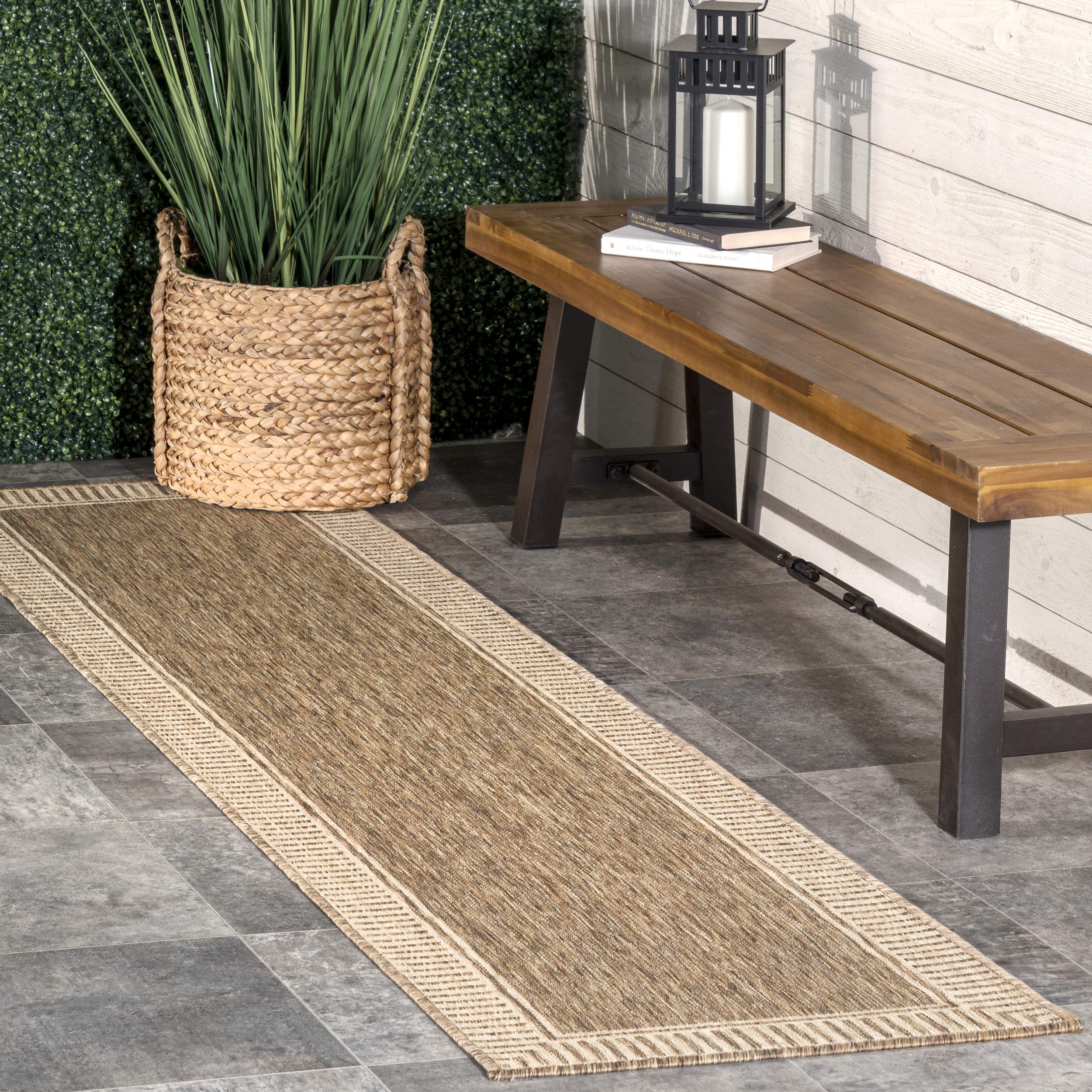 Low-pile profile shown; comfortable underfoot and easy to clean.