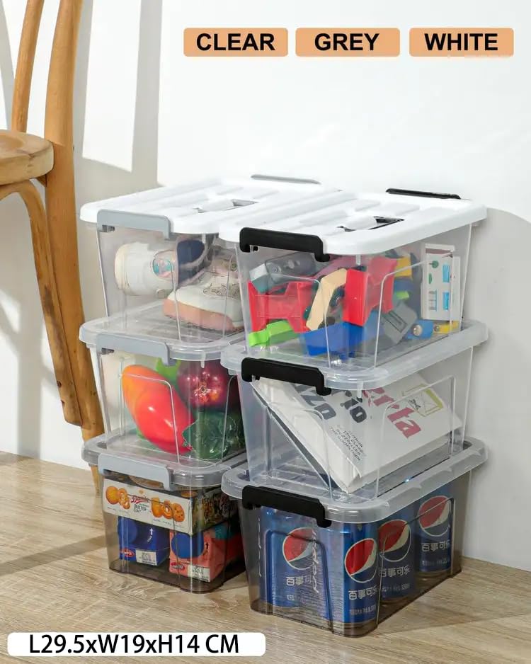 NUMIFUN closet and kitchen storage bin set suits classroom and dorm use