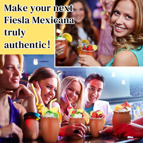 Nuogo festive table cup for parties and taco nights.