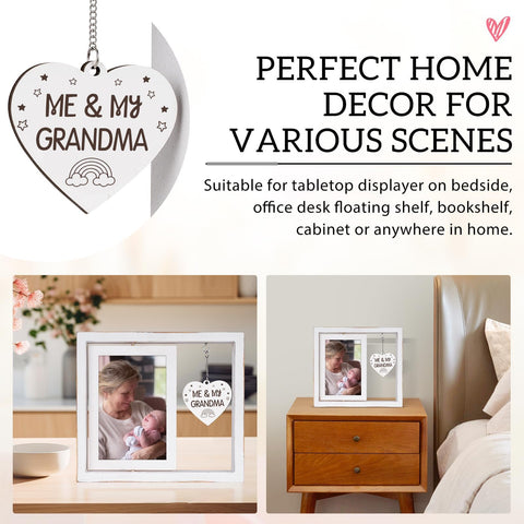 Nuowagify Mother's Day frame offers a thoughtful keepsake for grandma.