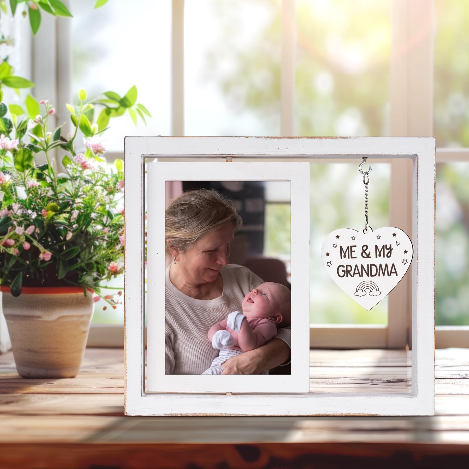Nuowagify new grandma gift celebrates the arrival of a grandchild.