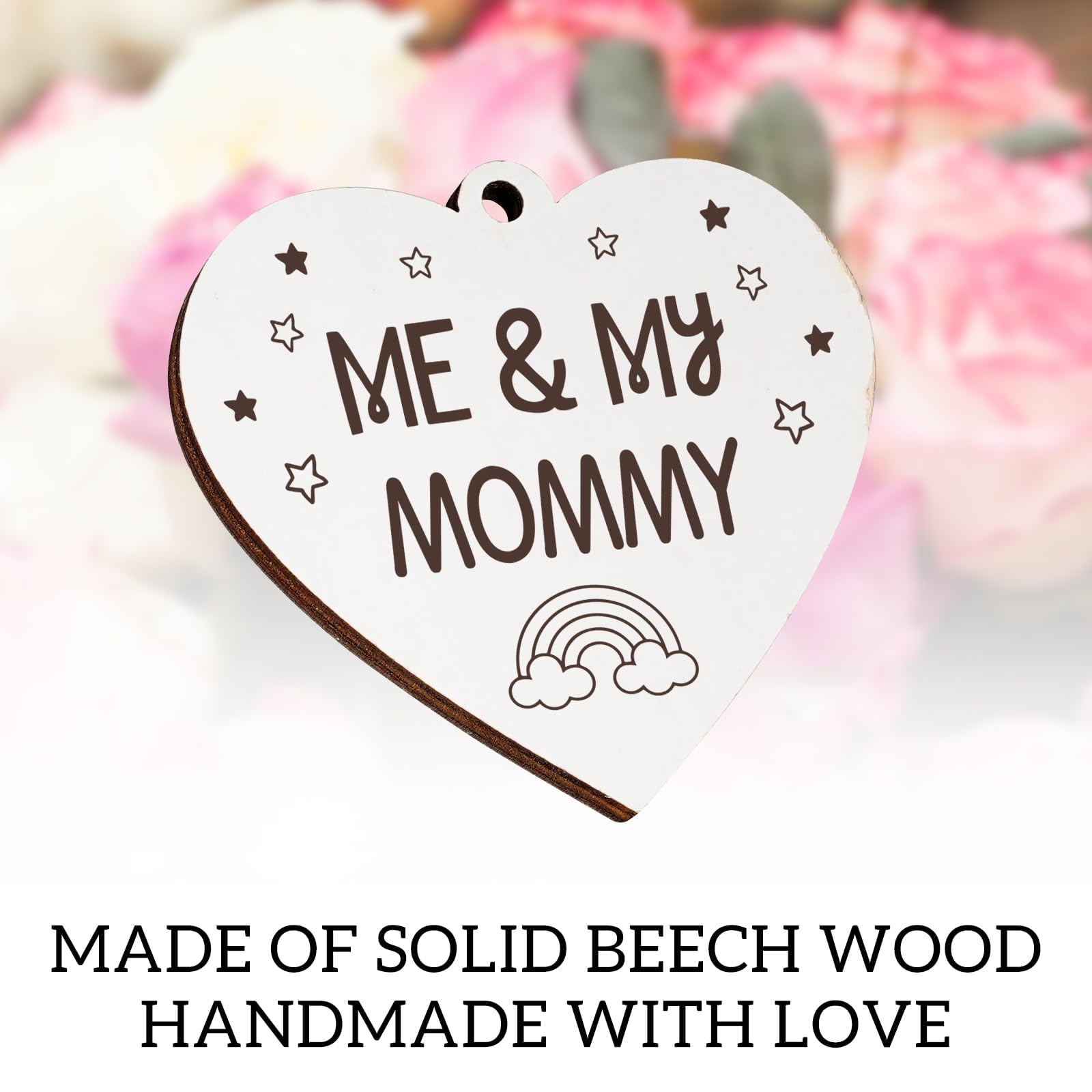 Nuowagify family photo display frame brightens a nursery or living space