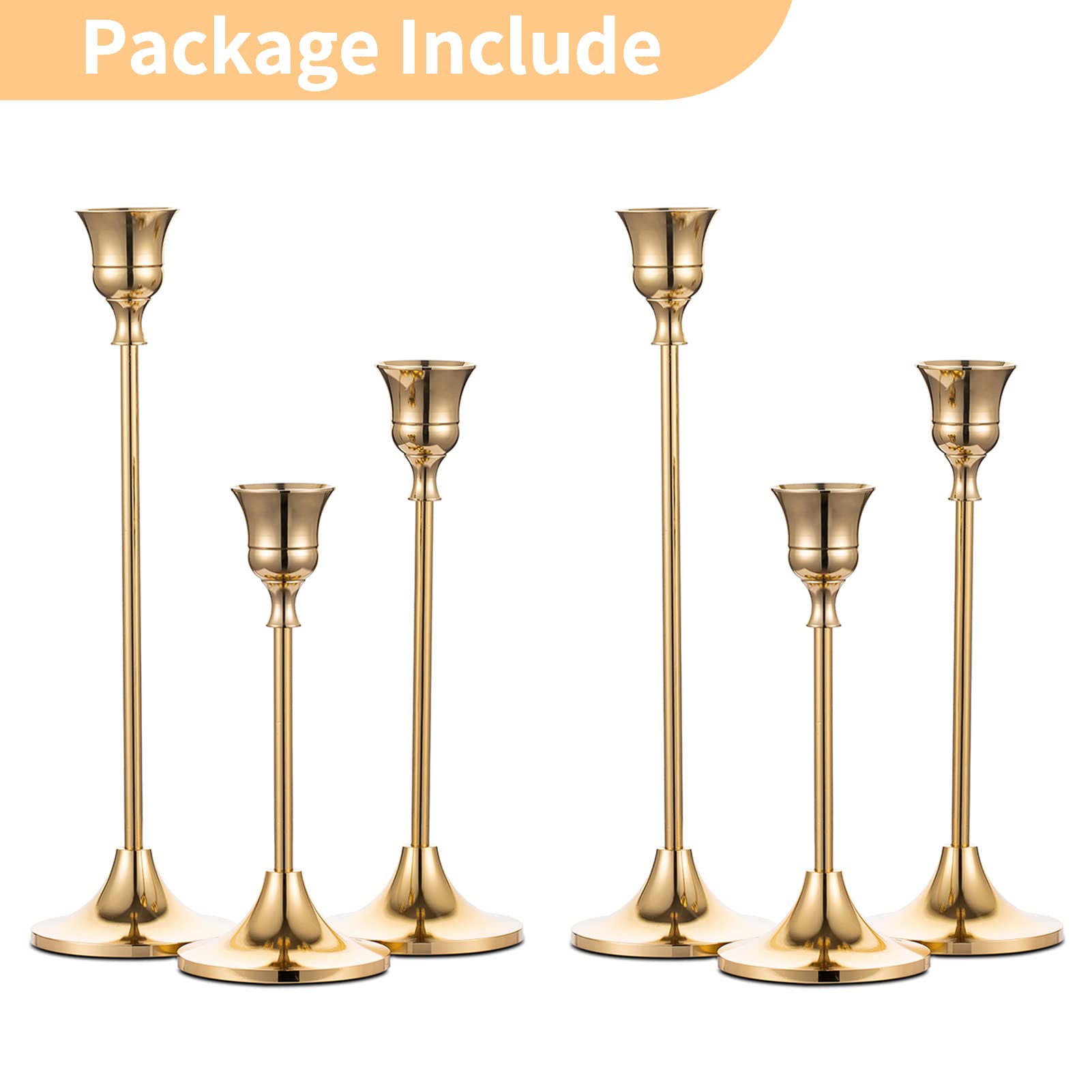 NUPTIO table centerpiece candle holders, versatile for dining and celebrations.