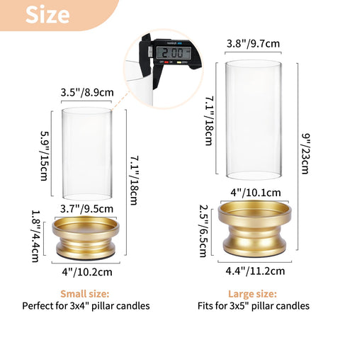 NUPTIO hurricane candle holder on dining table creates elegant centerpiece.