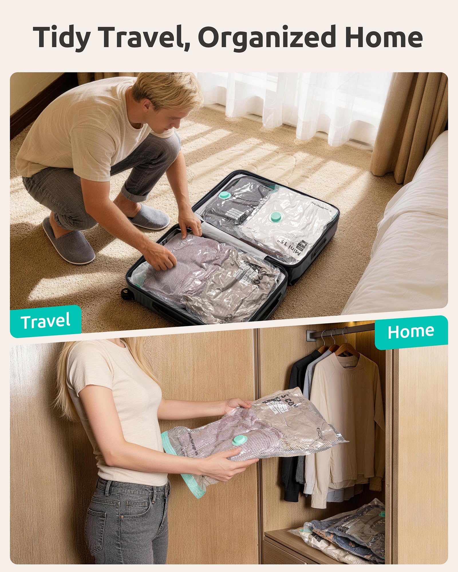 NUTICT Reusable design supports travel and long-term storage.
