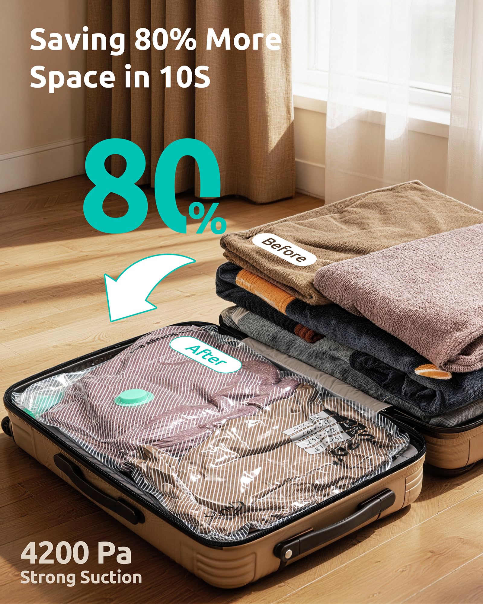 NUTICT Ultra-thick 3.5mil bags provide stronger seals and protection.