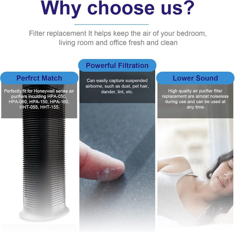 Nuttuto compatible HHT155 filter supports long-lasting filtration