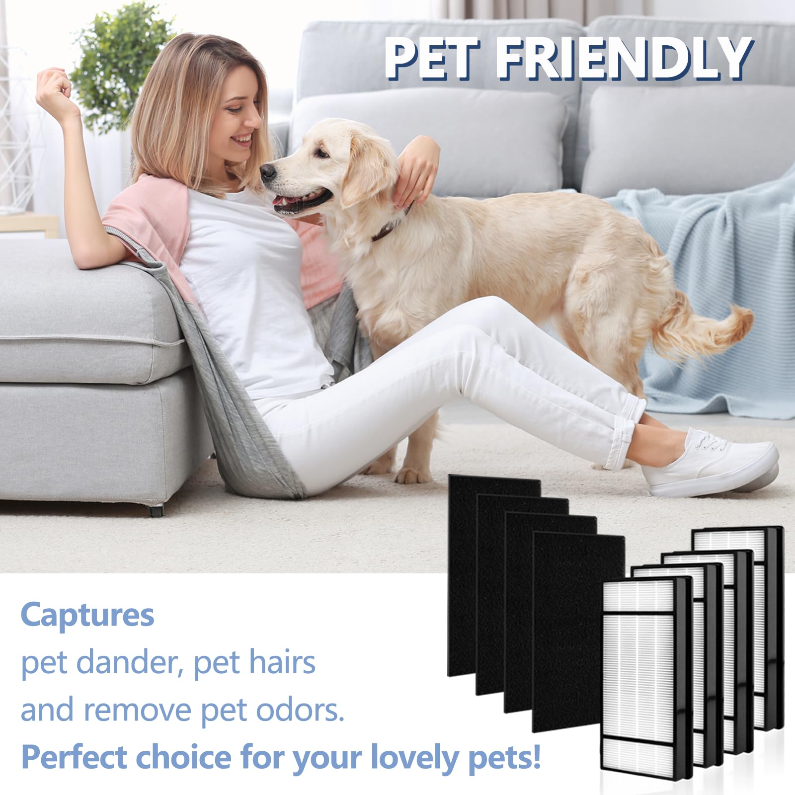 Nuttuto HPA150-compatible HEPA filter for Honeywell purifiers