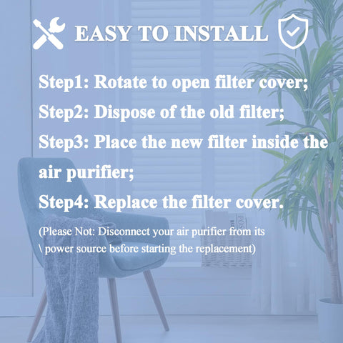 Nuttuto HPA160-compatible HEPA filter for Honeywell models
