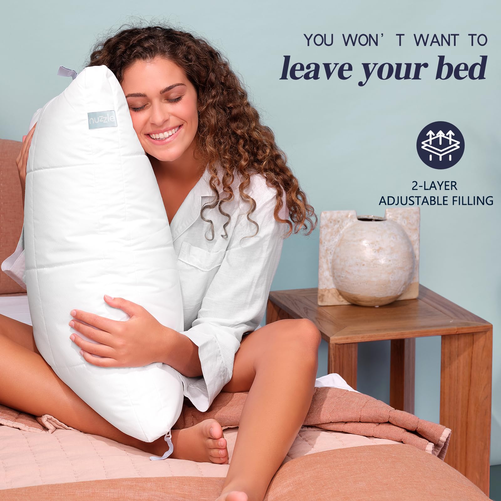 Nuzzle quad-pack keeps a spare at home or office.