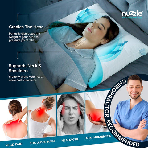Nuzzle soft-washable shell ensures breathable comfort and easy care.
