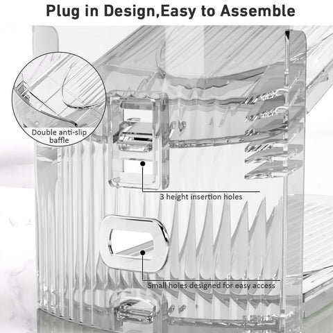 NVGSN PET material provides durable, long-lasting shoe slot organizers