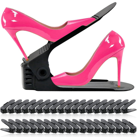 NVGSN shoe slots organizer - double-layer design for compact, easy access