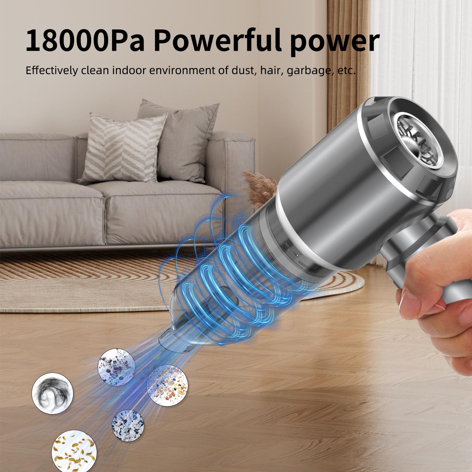 NVKHG brushless motor delivers 80,000 RPM for powerful, long-lasting performance.