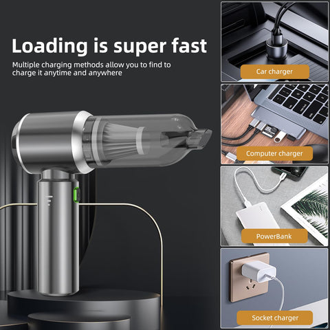 NVKHG cordless design enables cleaning anytime, anywhere.