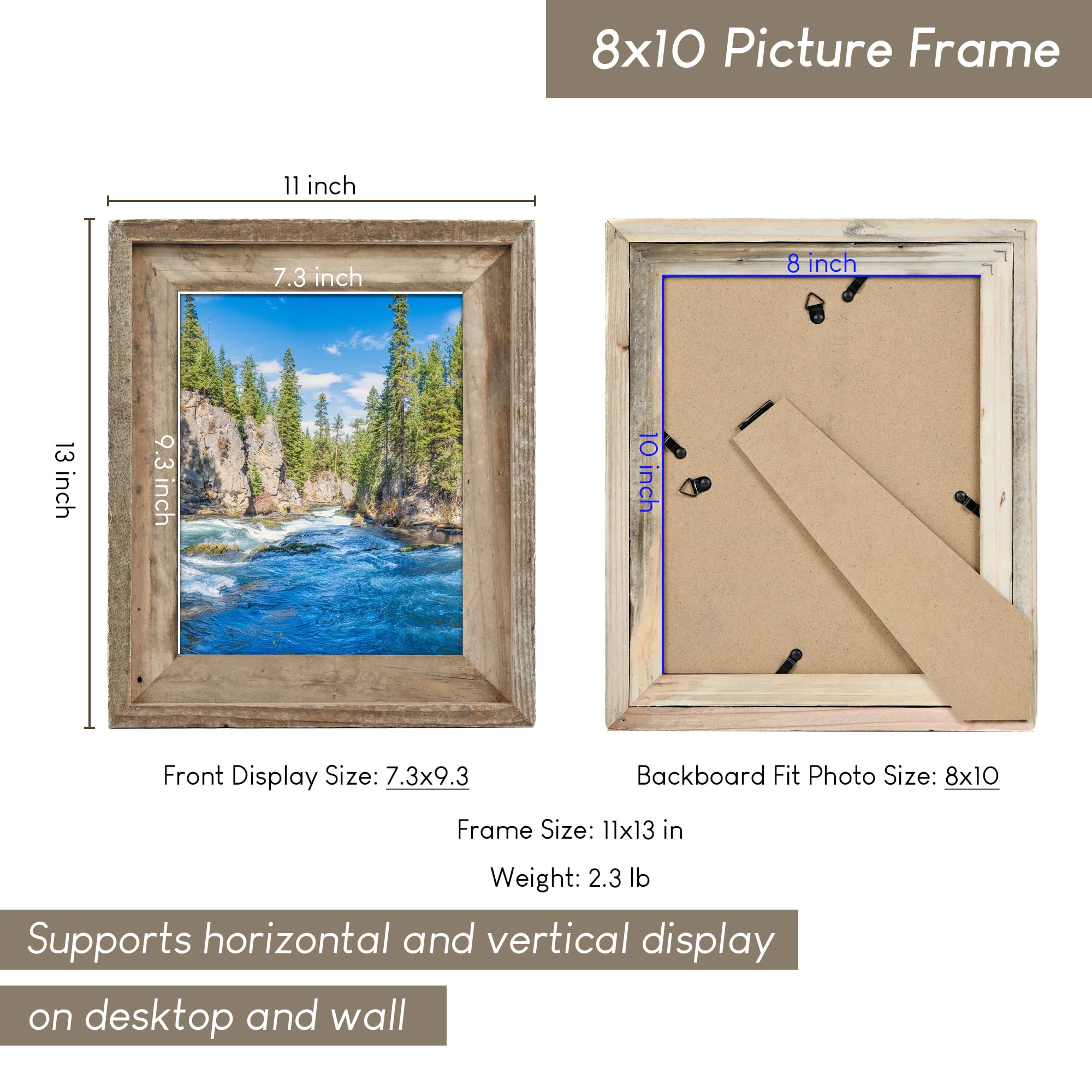 NWDCLF shadow box design adds depth to photos.