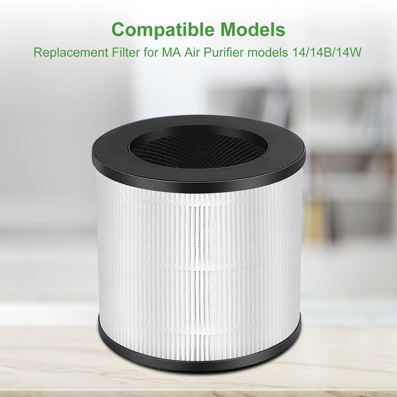 NXBHG activated carbon filter detail highlights odor control potential.