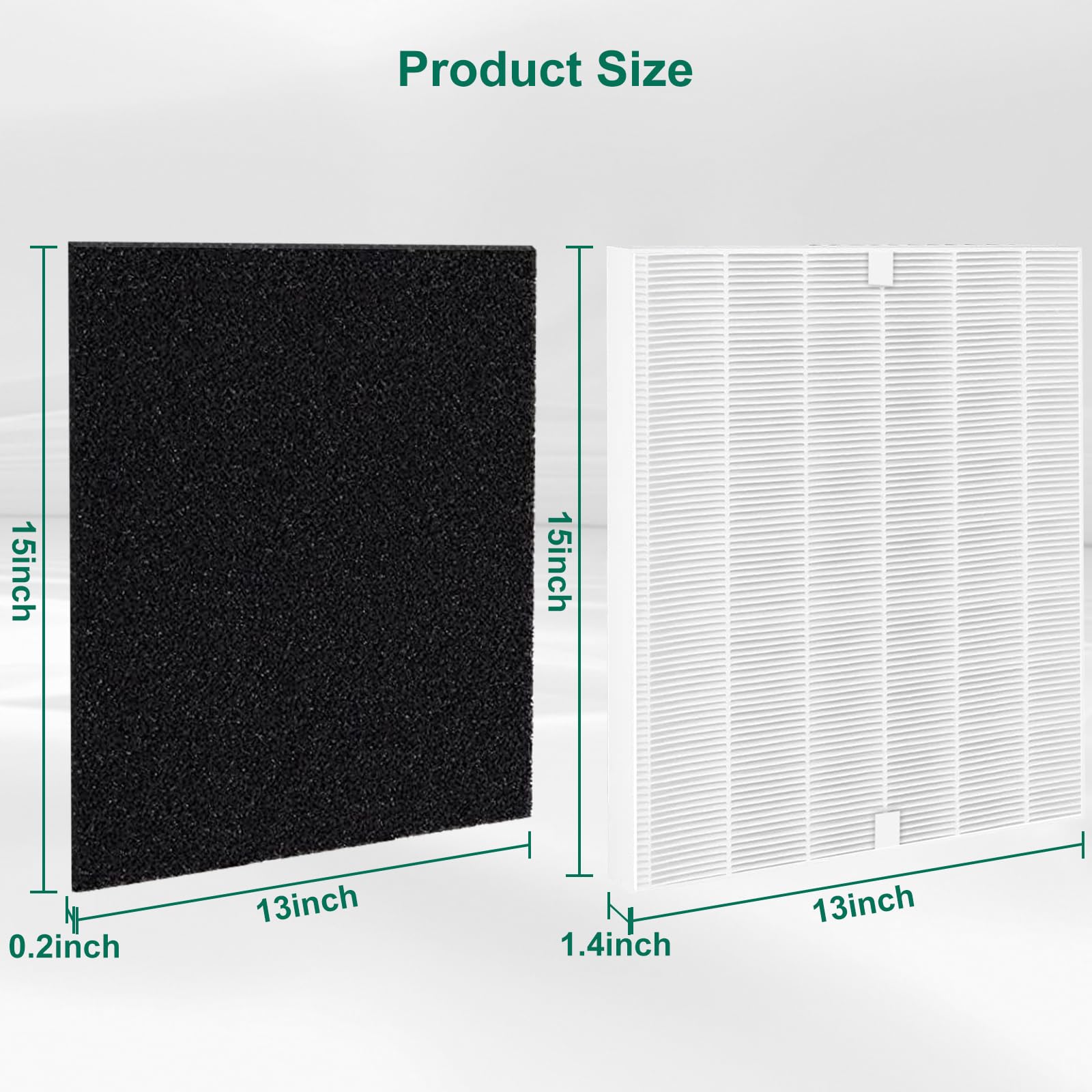 NXBHG AP-1512HH filter dimensions to ensure proper fit.