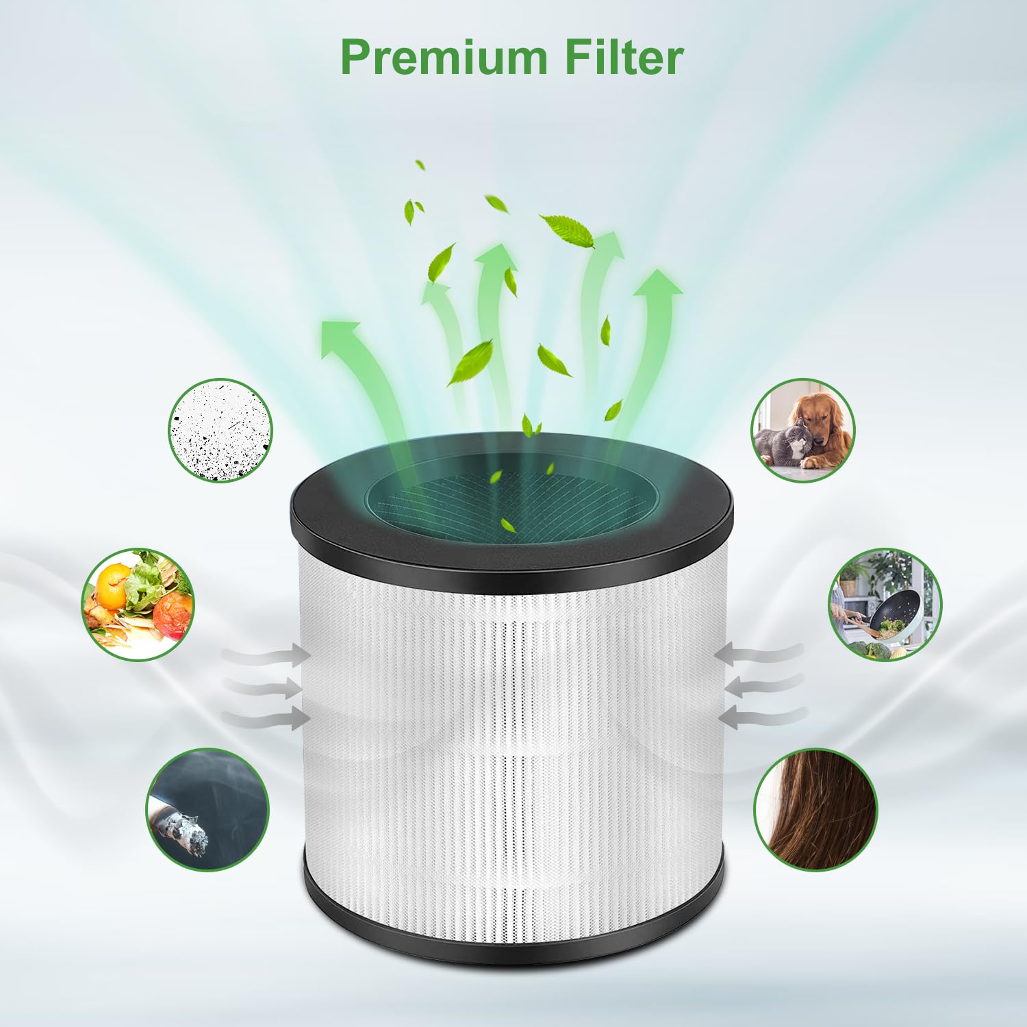 NXBHG pre-filter close-up demonstrates initial filtration stage.