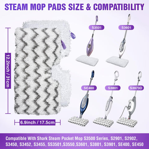NXPPYY pads with scrubbing strips target stubborn stains and pet fur