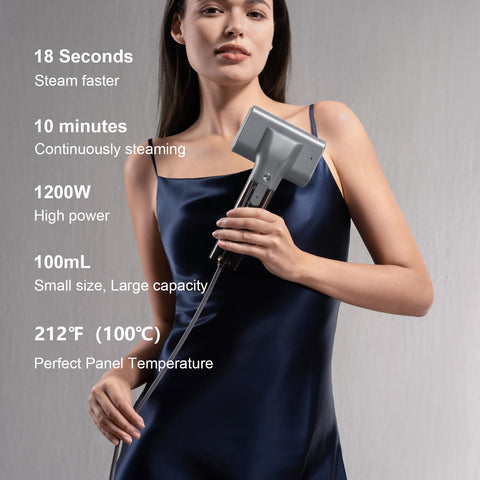 nxuoo G10 Pro Travel Steamer compact size ideal for business travel.