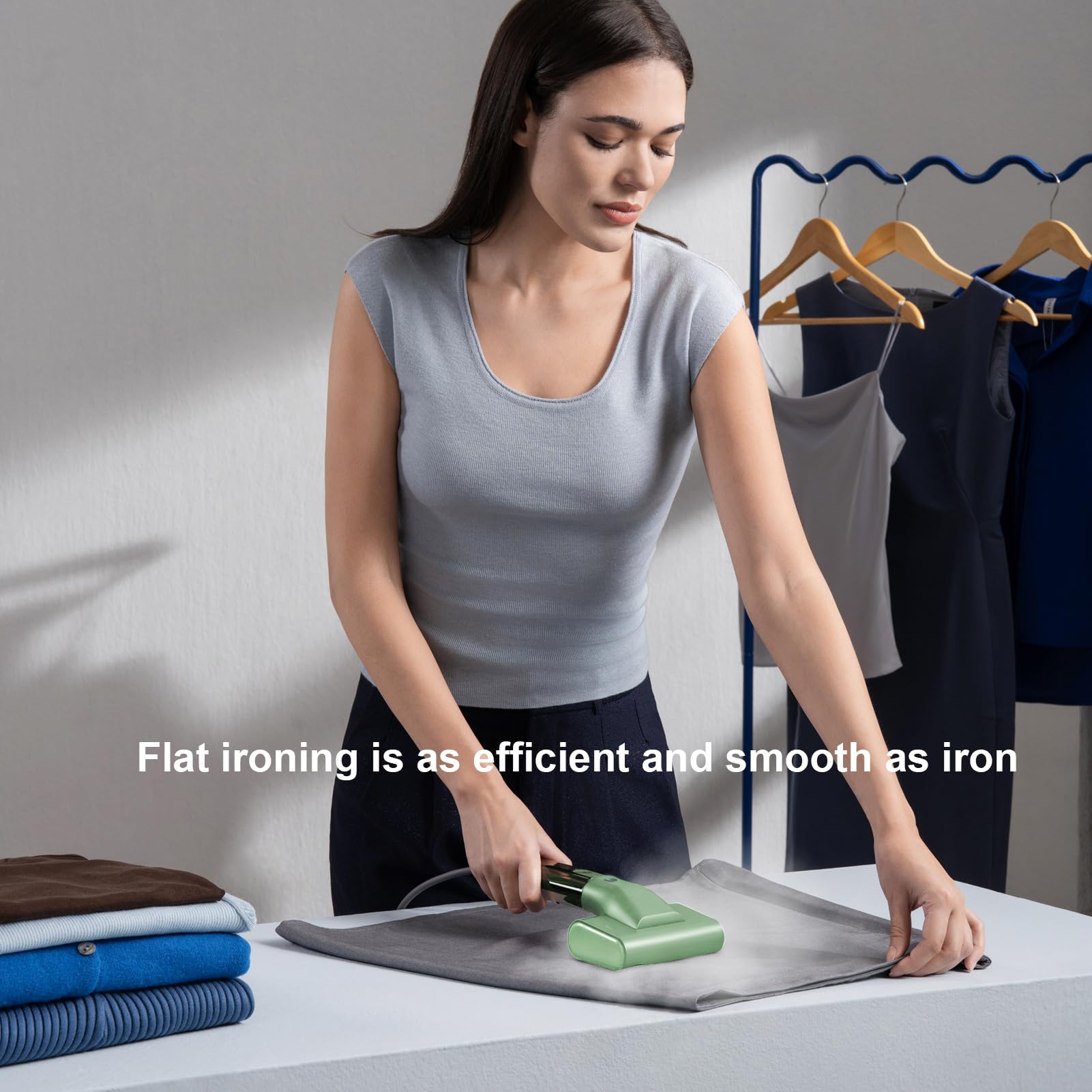 nxuoo G10 Pro Travel Steamer dual steam modes for versatile fabrics