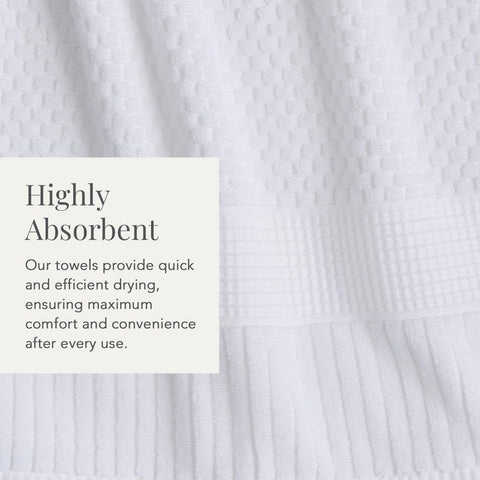 NY Loft Trinity fibers absorb moisture quickly after shower use.