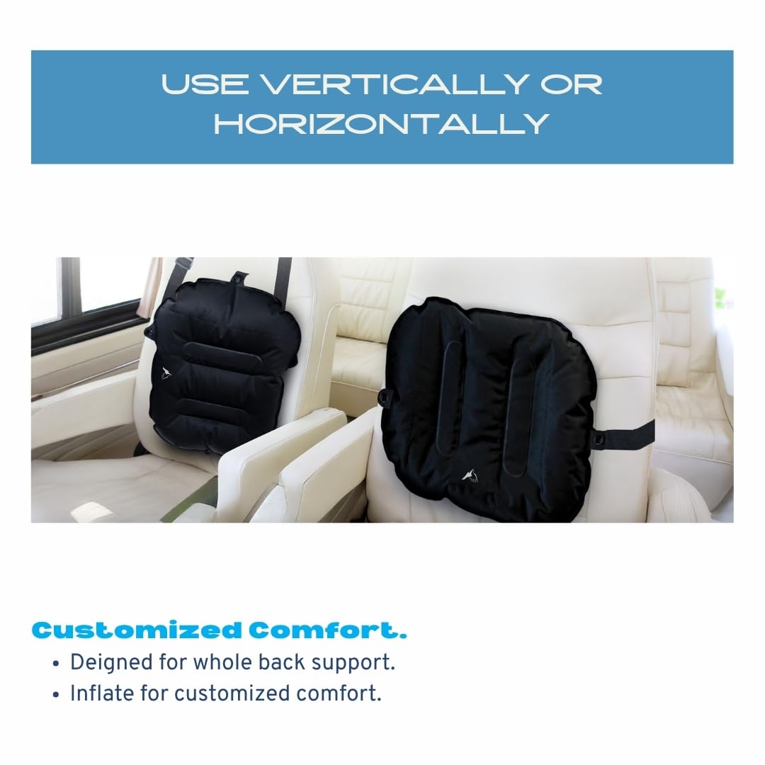 Nyack Exchange Lumbar Pillow demonstrates ergonomic back support