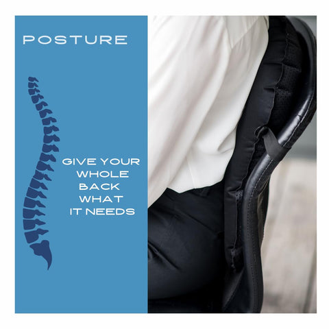 Nyack Exchange Lumbar Pillow provides full back support during seated use