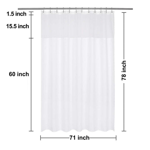 N&Y HOME machine-washable curtain for simple, low effort cleaning