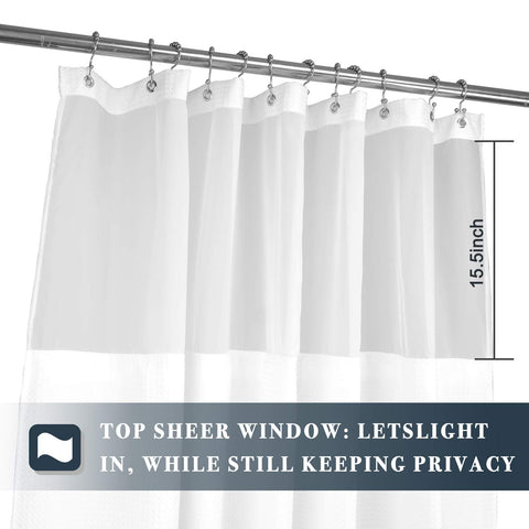 Nyhome machine-washable curtain and liner simplify cleaning and maintenance