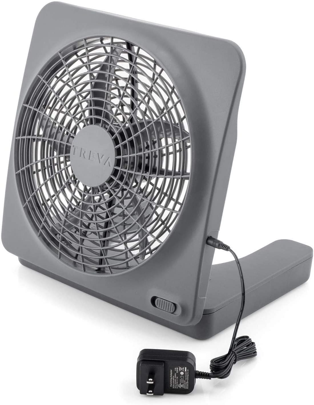 O2COOL Treva 10-Inch fan with durable plastic build for daily use