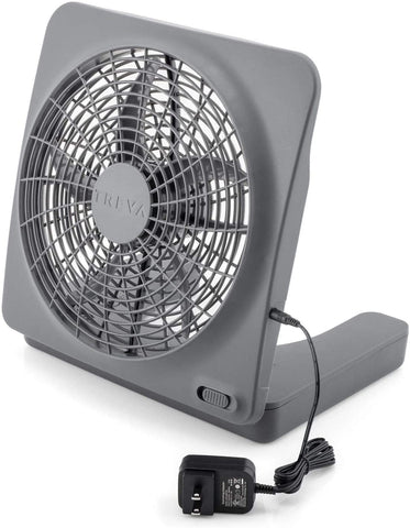 O2COOL Treva 10-Inch fan with durable plastic build for daily use