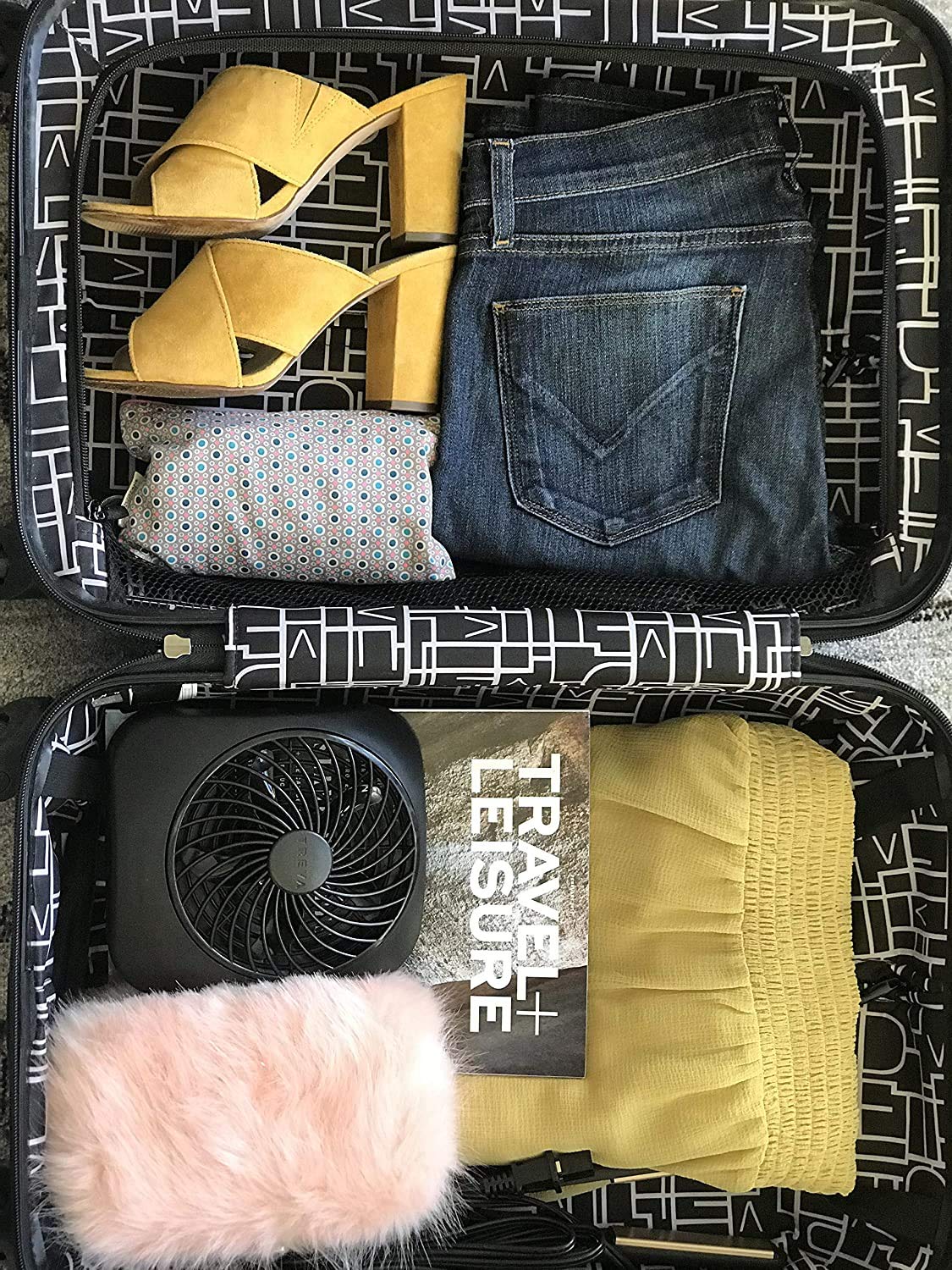 Compact and lightweight, ideal for travel and portable cooling.