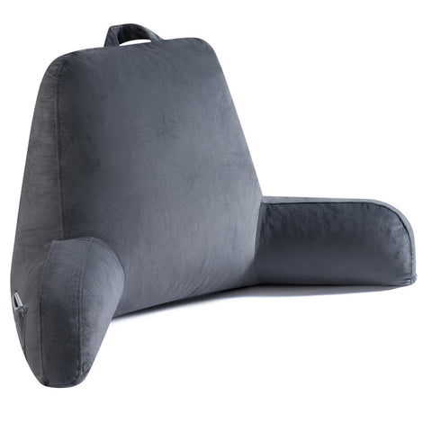 OAISZ Reading Pillow delivers 19-inch back support for comfortable bed reading