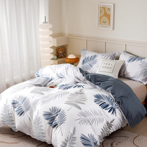 OAITE 100 percent cotton bedding closeup emphasizes breathable comfort