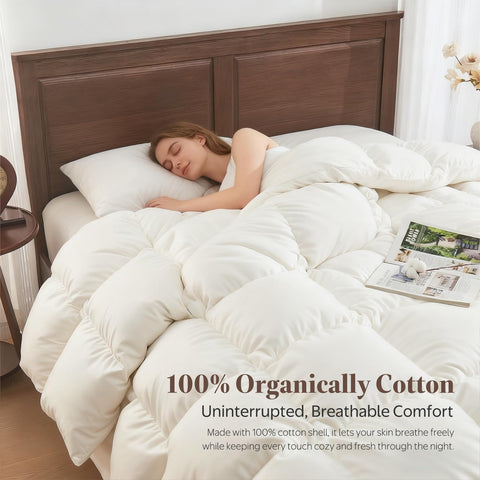Oaken-Cat 3D Baffle Construction distributes heat evenly overnight.
