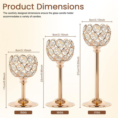 Oakernel hollow-ball crystal design reflects light for romantic ambience