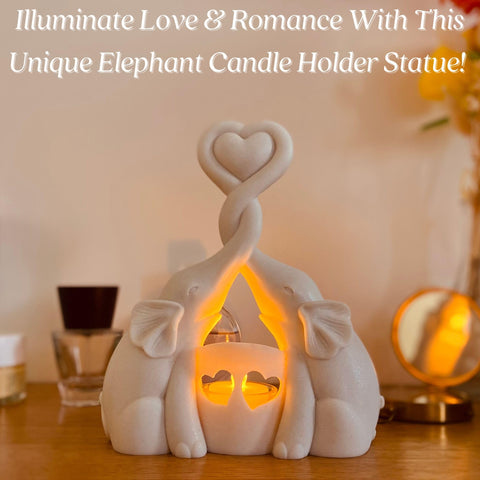 OakiWay LED candle included provides safe, warm illumination.