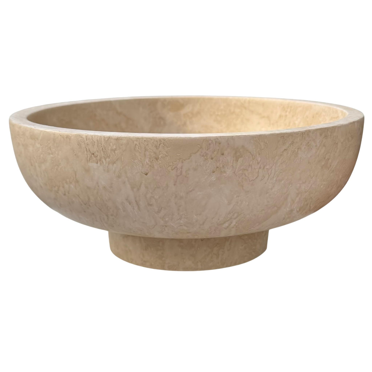 OAKOA Modern Fruit Bowl on the kitchen counter with timeless beige tones.