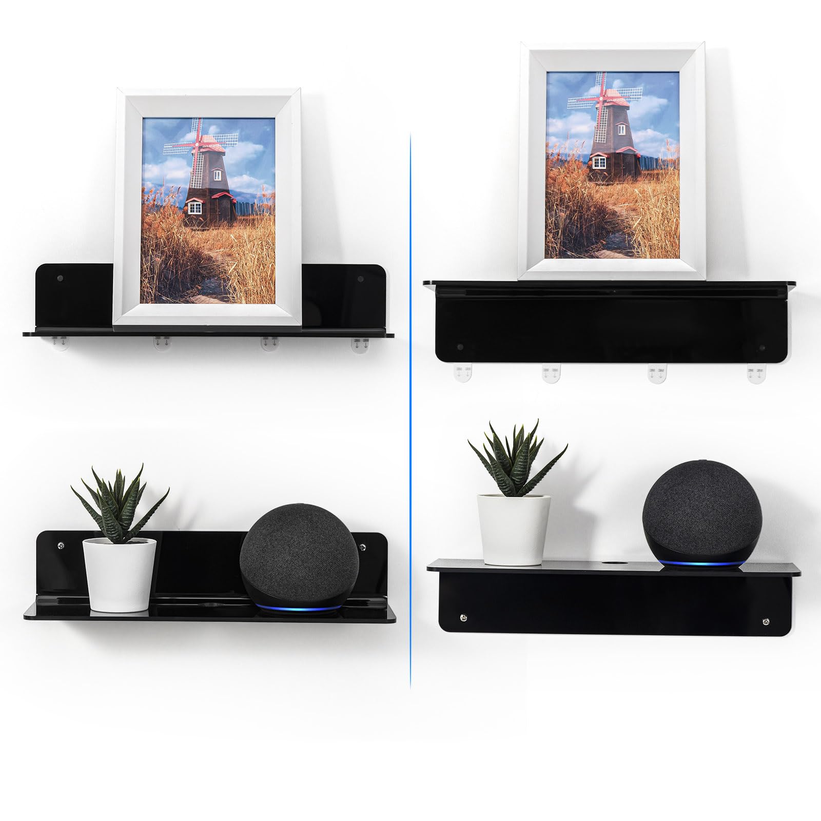 OAPRIRE minimalist black decor enhances space in any room.