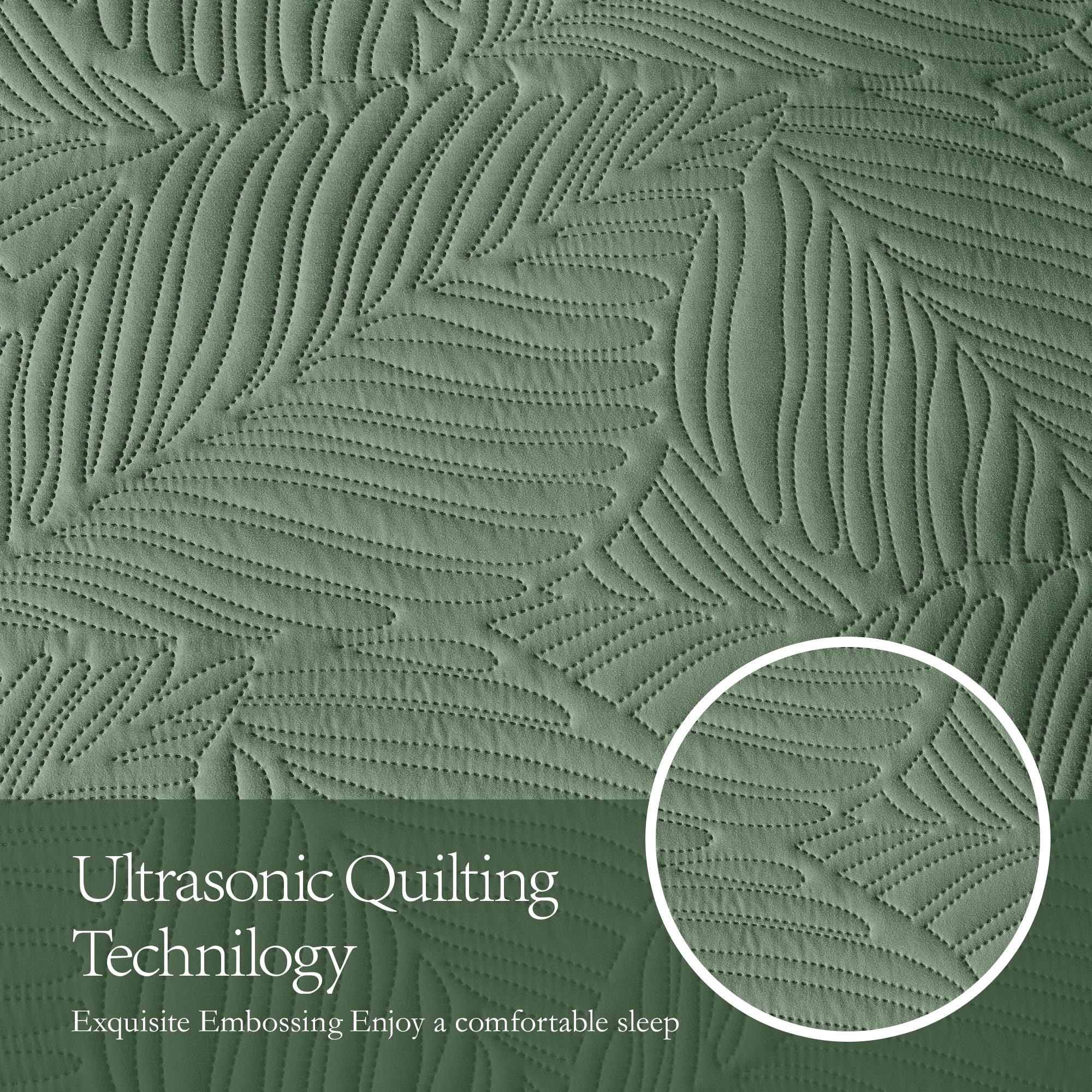 OARAGE all-season bedding on bed for year round comfort