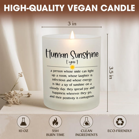OASSIE candle packaging displayed in a ready-for-gifting box