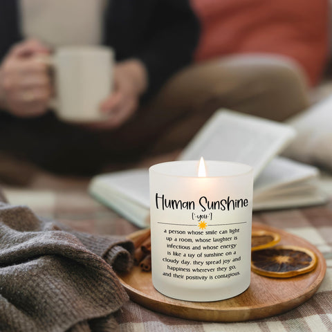 OASSIE compact 10 oz jar with calming vanilla lavender aroma