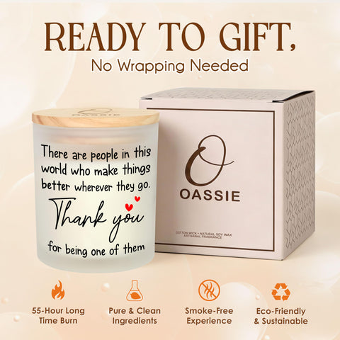 OASSIE Lead-free wick for a steady flame and minimal soot