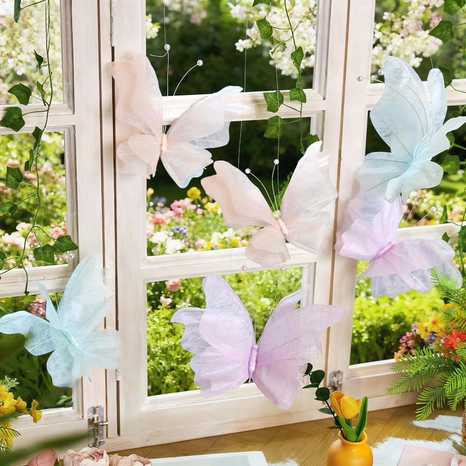 OBBOLO butterfly decorations for nurseries and classrooms brighten spaces.