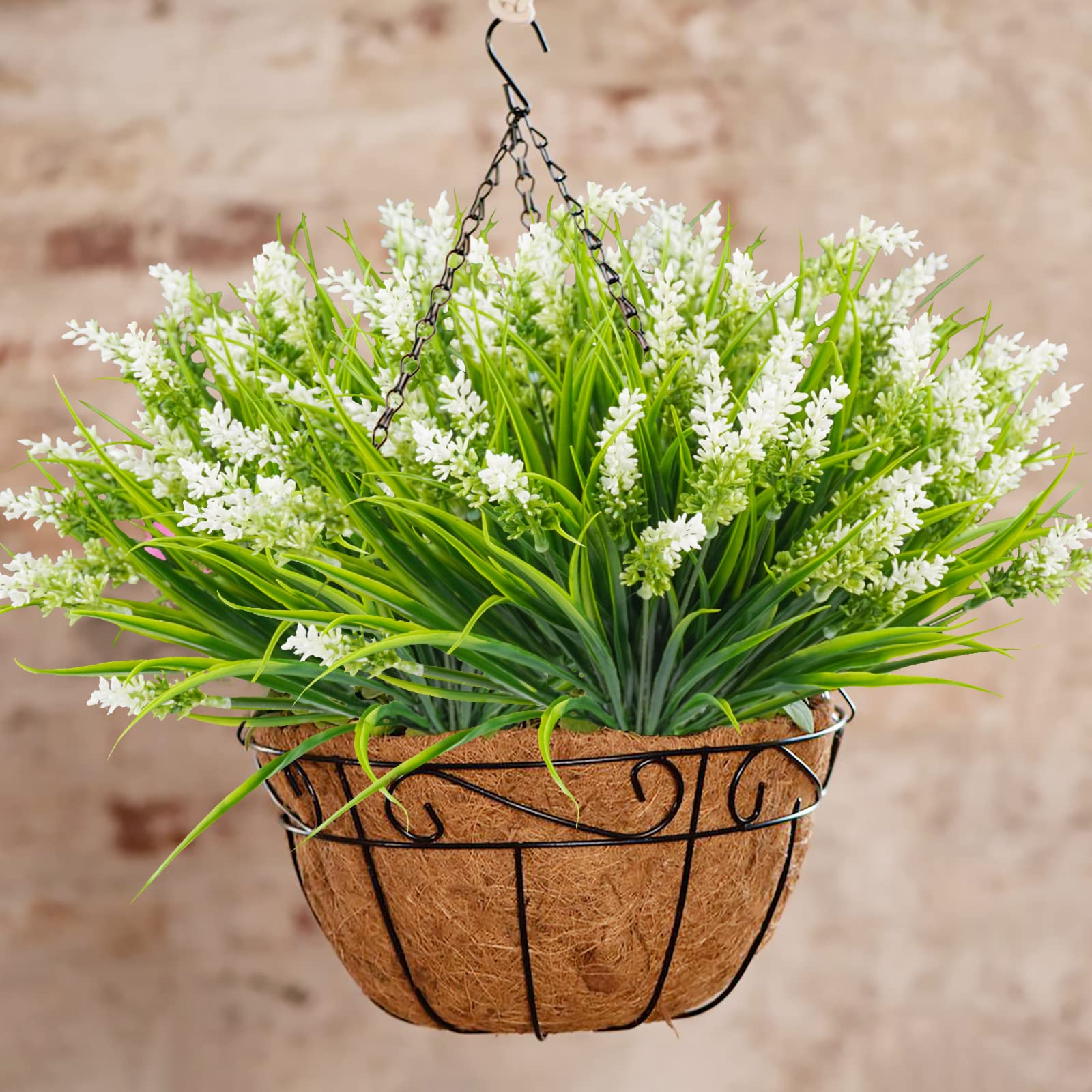 obbsie 12-pack outdoor greenery adds lush year-round charm.